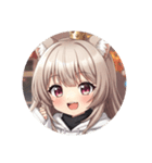 秋の待ち合わせみなみちゃんプレミアム（個別スタンプ：20）