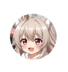 秋の待ち合わせみなみちゃんプレミアム（個別スタンプ：24）