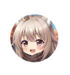 秋の待ち合わせみなみちゃんプレミアム（個別スタンプ：26）