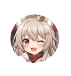 秋の待ち合わせみなみちゃんプレミアム（個別スタンプ：27）