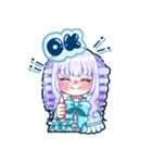 うさぎとくまのゆるふわLINEスタンプ（個別スタンプ：1）