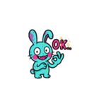 毒キモウサギ(日常会話)（個別スタンプ：4）