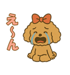 ハロウィン・誕生日 トイプードル【秋】犬（個別スタンプ：30）