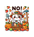 収穫祭ねこ（個別スタンプ：26）