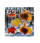 凍結紅葉（個別スタンプ：10）