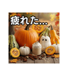 秋を感じるカボチャ（個別スタンプ：31）