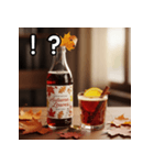 紅葉のクラフトコーラ（個別スタンプ：17）