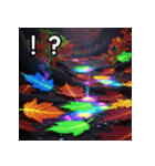 秋の毒性紅葉（個別スタンプ：17）