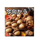 秋のどんぐりクッキー（個別スタンプ：26）
