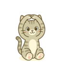 グレー猫の毎日スタンプ（個別スタンプ：6）