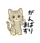 グレー猫の毎日スタンプ（個別スタンプ：23）