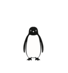 やる気のないペンギン2【言葉なし編】（個別スタンプ：1）