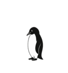やる気のないペンギン2【言葉なし編】（個別スタンプ：4）