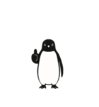やる気のないペンギン2【言葉なし編】（個別スタンプ：11）