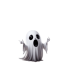 [アレンジ]ハロウィンじゃなくてもお化け3（個別スタンプ：2）