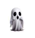 [アレンジ]ハロウィンじゃなくてもお化け3（個別スタンプ：3）