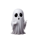 [アレンジ]ハロウィンじゃなくてもお化け3（個別スタンプ：15）