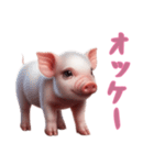 [オッケー専用]マイクロブタ達（個別スタンプ：14）