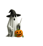 [アレンジ]ハロウィンじゃなくてもお化け2（個別スタンプ：2）