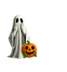 [アレンジ]ハロウィンじゃなくてもお化け2（個別スタンプ：4）