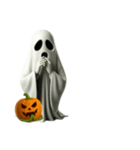 [アレンジ]ハロウィンじゃなくてもお化け2（個別スタンプ：6）