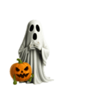 [アレンジ]ハロウィンじゃなくてもお化け2（個別スタンプ：10）