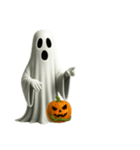 [アレンジ]ハロウィンじゃなくてもお化け2（個別スタンプ：11）
