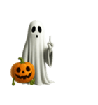[アレンジ]ハロウィンじゃなくてもお化け2（個別スタンプ：14）