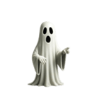 [アレンジ]ハロウィンじゃなくてもお化け1（個別スタンプ：5）