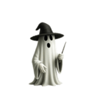 [アレンジ]ハロウィンじゃなくてもお化け1（個別スタンプ：6）