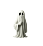 [アレンジ]ハロウィンじゃなくてもお化け1（個別スタンプ：10）