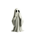[アレンジ]ハロウィンじゃなくてもお化け1（個別スタンプ：14）