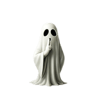 [アレンジ]ハロウィンじゃなくてもお化け1（個別スタンプ：15）