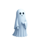 [アレンジ]ハロウィンじゃなくてもお化け5（個別スタンプ：10）