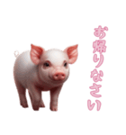 [お帰りなさい専用]マイクロブタ達（個別スタンプ：5）
