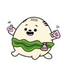 無言のおじらっこ（個別スタンプ：35）