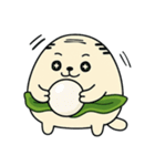 無言のおじらっこ（個別スタンプ：40）