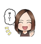家族で使える似顔絵スタンプ（個別スタンプ：10）
