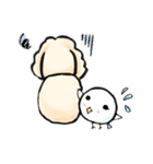 ゆるだる犬【太郎】4（個別スタンプ：3）