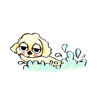 ゆるだる犬【太郎】4（個別スタンプ：10）
