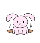 あまりにもかわいい☆生粋のウサギさん（個別スタンプ：3）