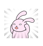あまりにもかわいい☆生粋のウサギさん（個別スタンプ：4）