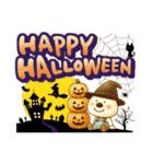 ペロと可愛い仲間たち(秋)（個別スタンプ：7）