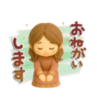 大人やさしいGIRL♡毎日使える♪（個別スタンプ：10）