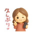 大人やさしいGIRL♡毎日使える♪（個別スタンプ：18）