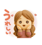 大人やさしいGIRL♡毎日使える♪（個別スタンプ：25）