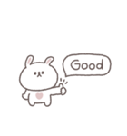 こどもとやりとり◎ちびっこうさぎさん（個別スタンプ：8）