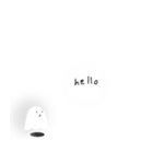 かわいい小さなおばけ（個別スタンプ：3）