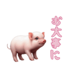 [お大事に専用]マイクロブタ達（個別スタンプ：16）