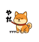 柴犬ムギの日常スタンプ2（個別スタンプ：15）